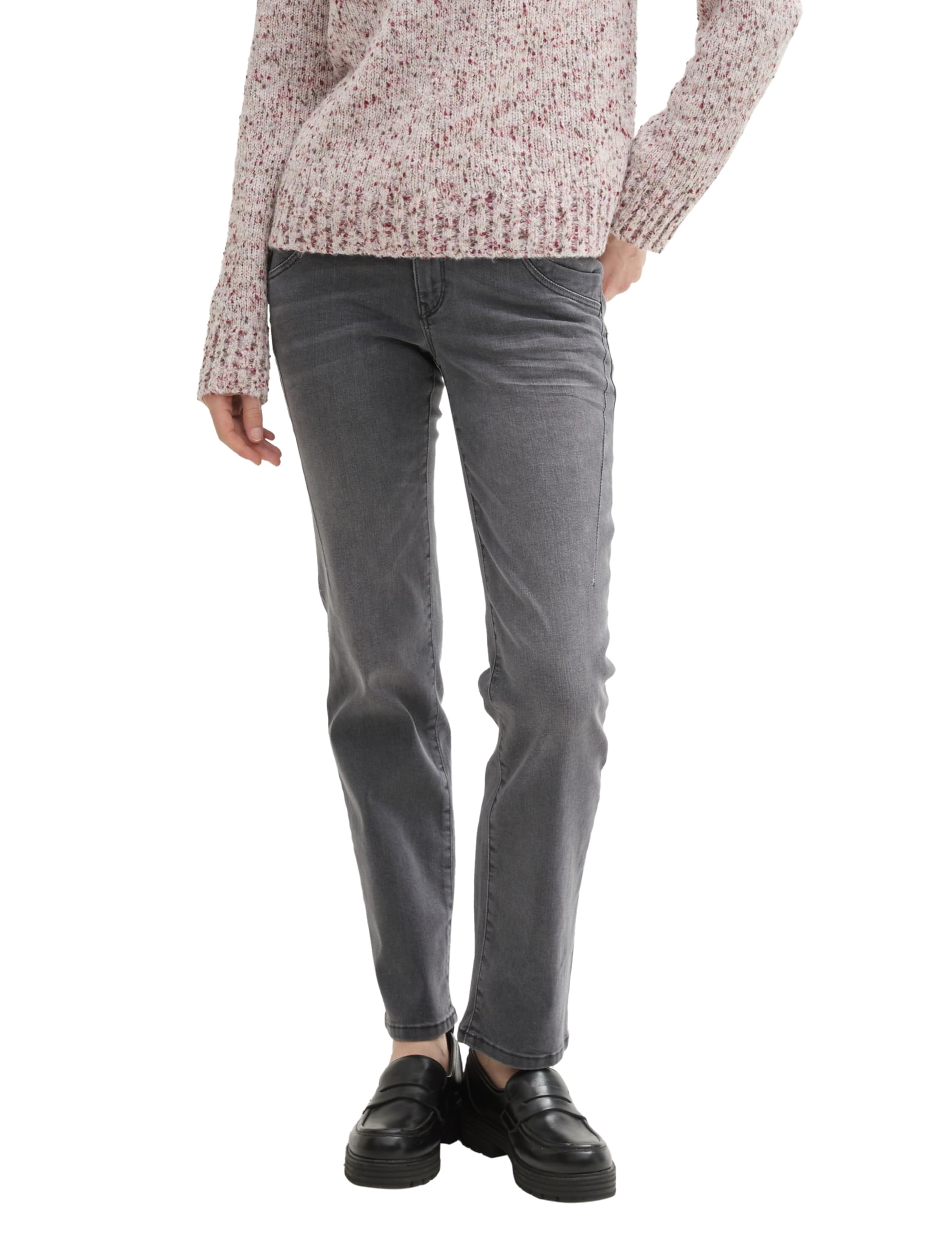 Tom Tailor Damen Alexa Straight Jeans 1043489