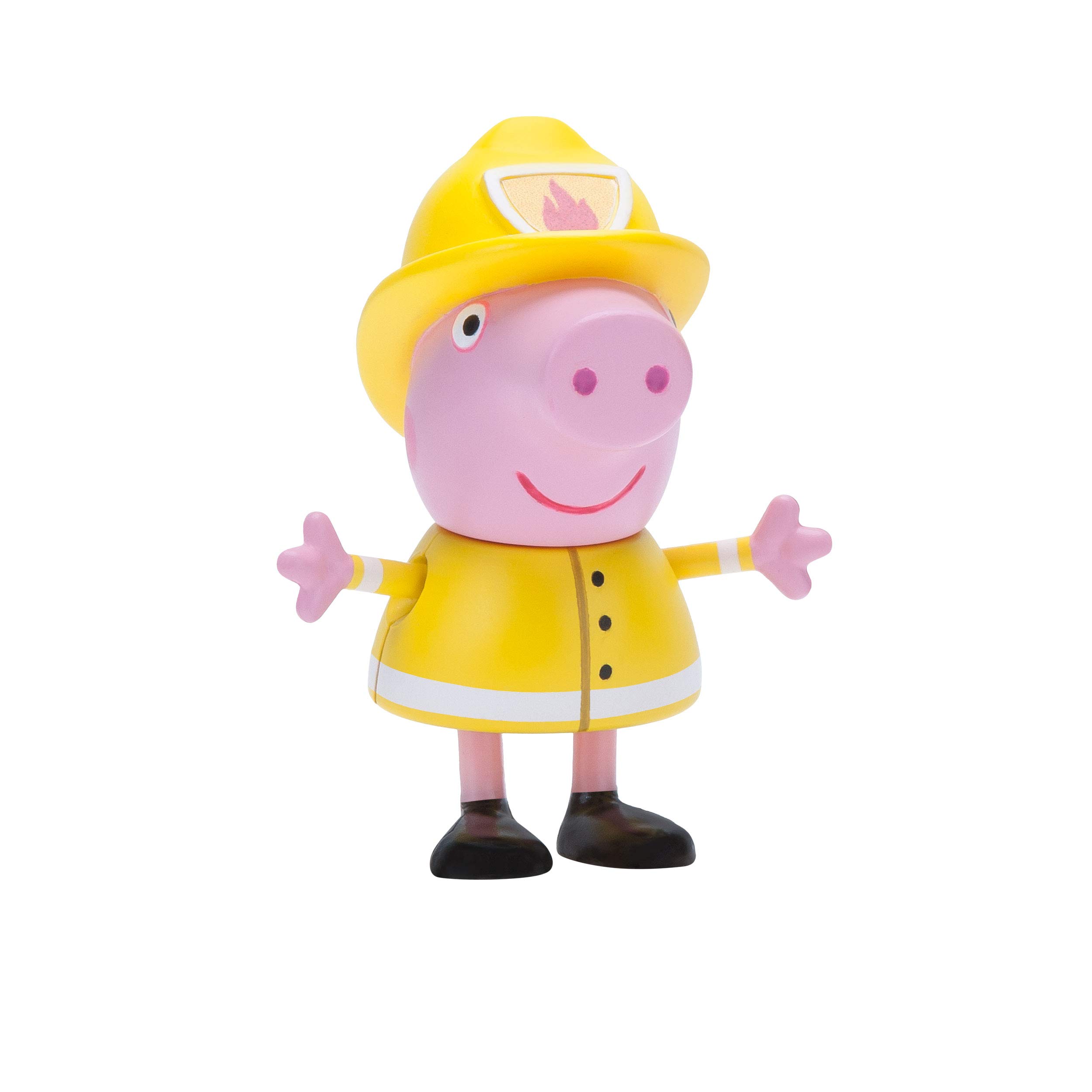La Petite Caserne De Pompiers + 1 Figurine Personnage Peppa Pig
