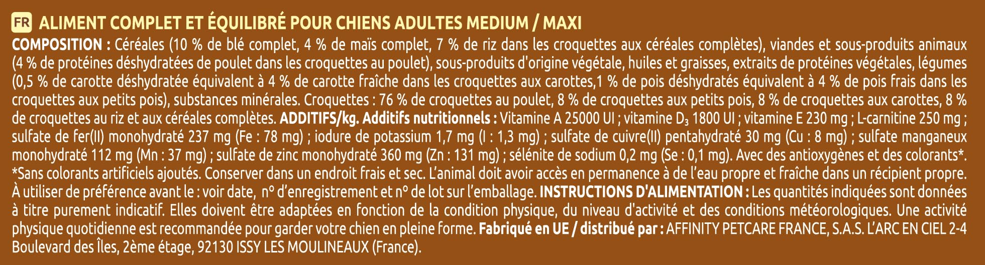 Ultima Croquettes pour Chien Medium-Maxi Light Poulet Riz, 7.5 kg (Lot de 2)