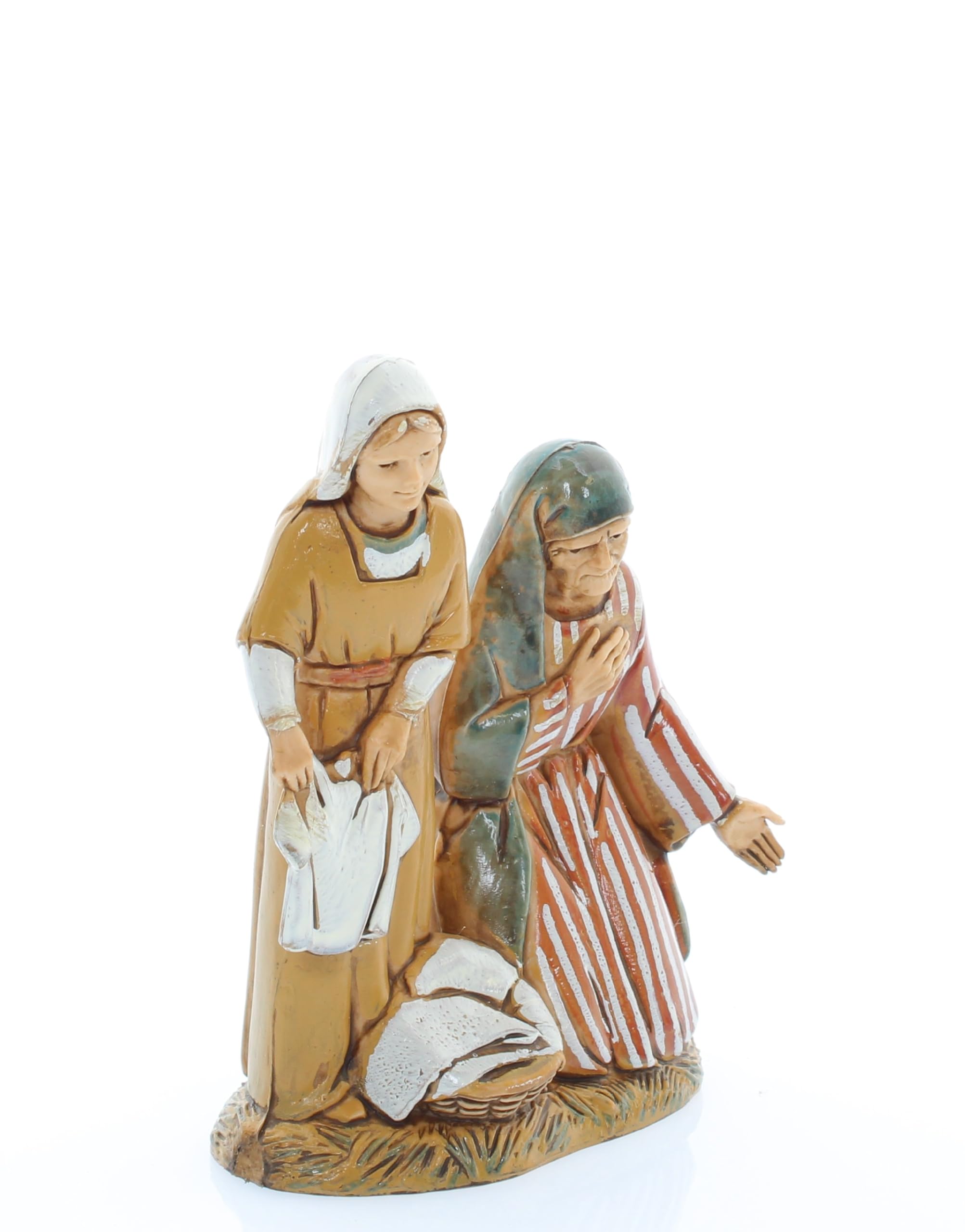 Moranduzzo Lavanderas para Belén de 10 cm – Standard 10 – Figuras Irrompibles, Estilo Árabe, Pintadas a Mano, Producto Oficial, Made in Italy, Escultor M. Landi