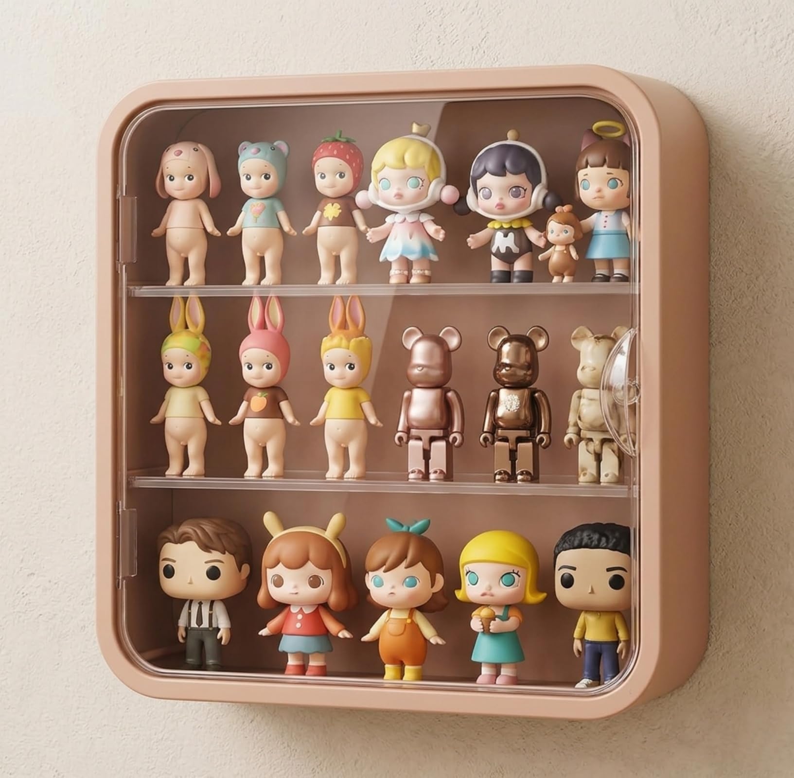 ￼写真のディスクとケースの6作品セットです Amazon.co.jp: コレクションフィギュア用ミニチュアディスプレイケース