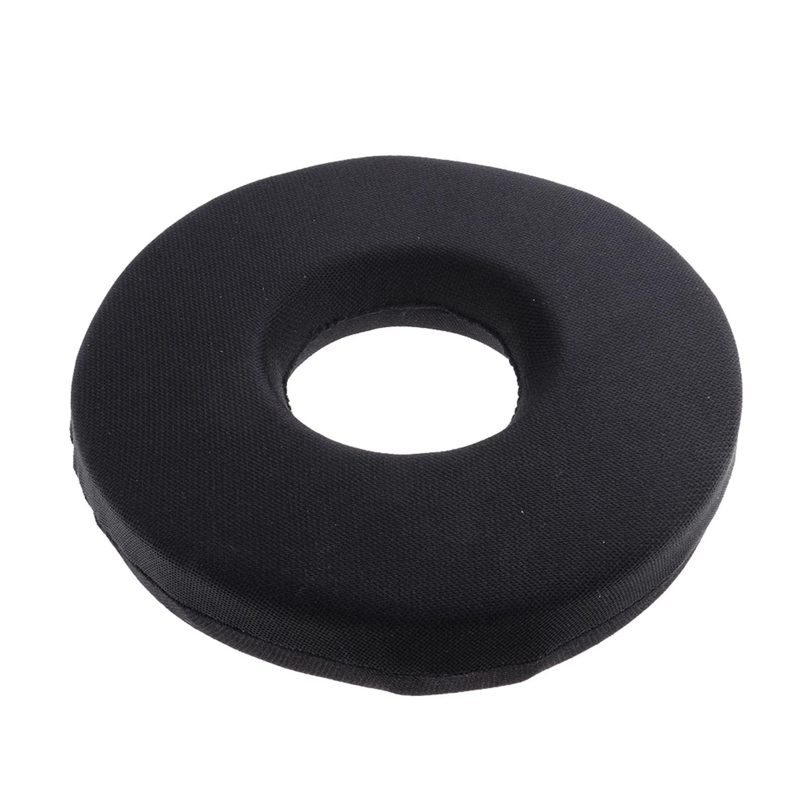 barenx 2 x cuscini in memory foam comfort ciambella cuscino morbido sollievo emorroidi