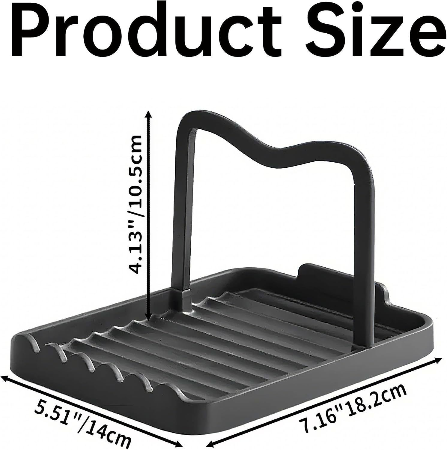 Spoon Rest for Kitchen Counter,Spoon Rest Holder for Stove Top
