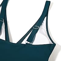 Vista 5 de SUUKSESS Traje de baño sexy de malla con control de abdomen para mujer