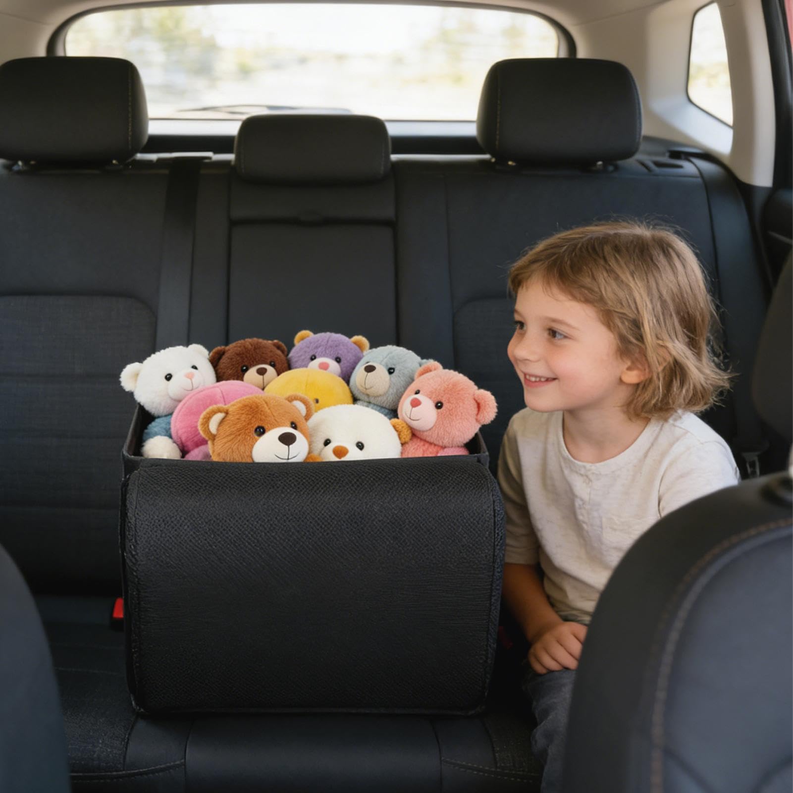Organizador de Maletero para Coche de Carga Plegable de 30L | Organizador para Coche para Hombres, Mujeres, Automóvil, SUV, Camioneta, Viaje, Camping y Transporte
