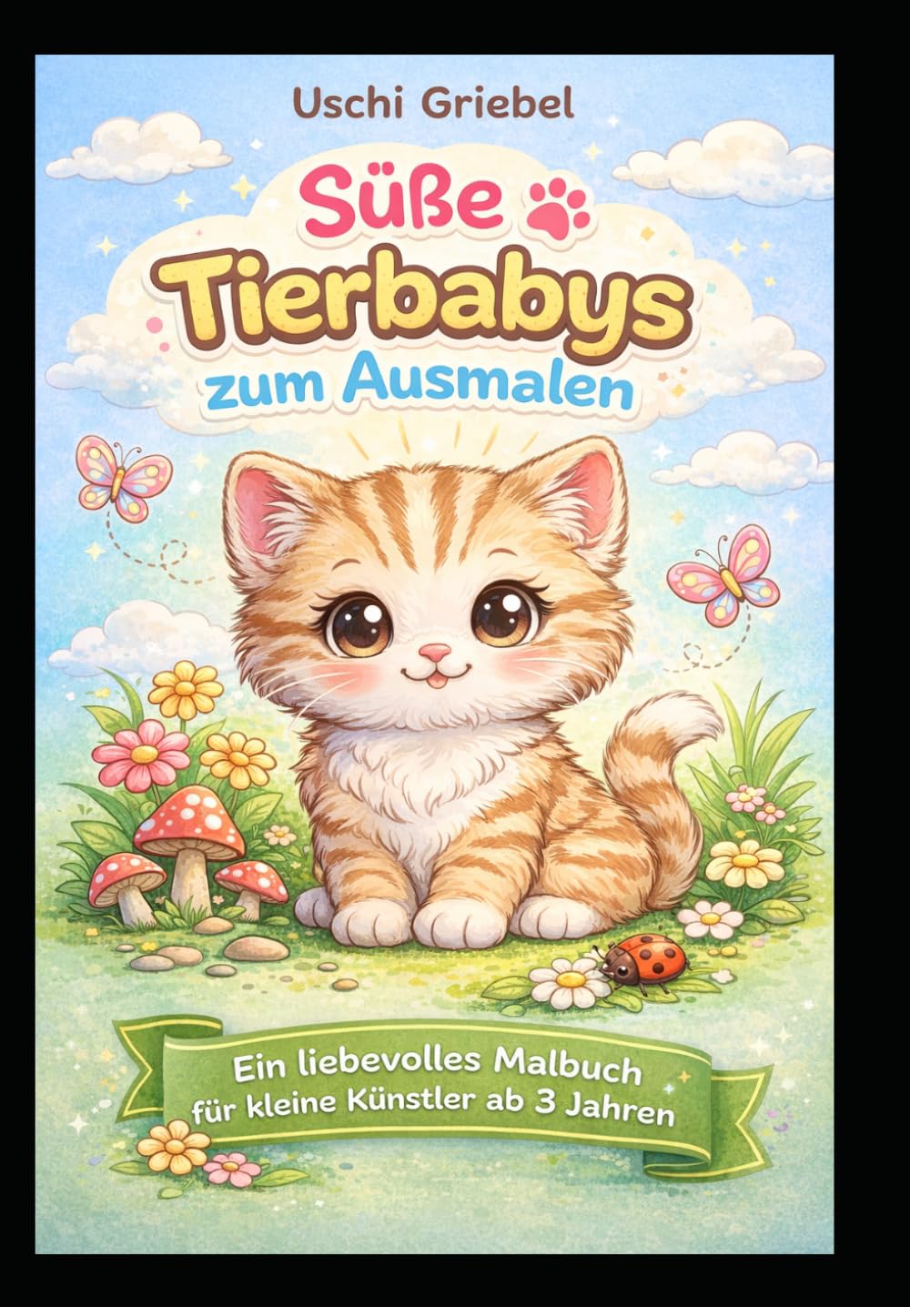 Süße Tierbabys zum Ausmalen: Ein liebevolles Malbuch für kleine Künstler ab 3 Jahren (Kleine Künstler Malbuch-Reihe)