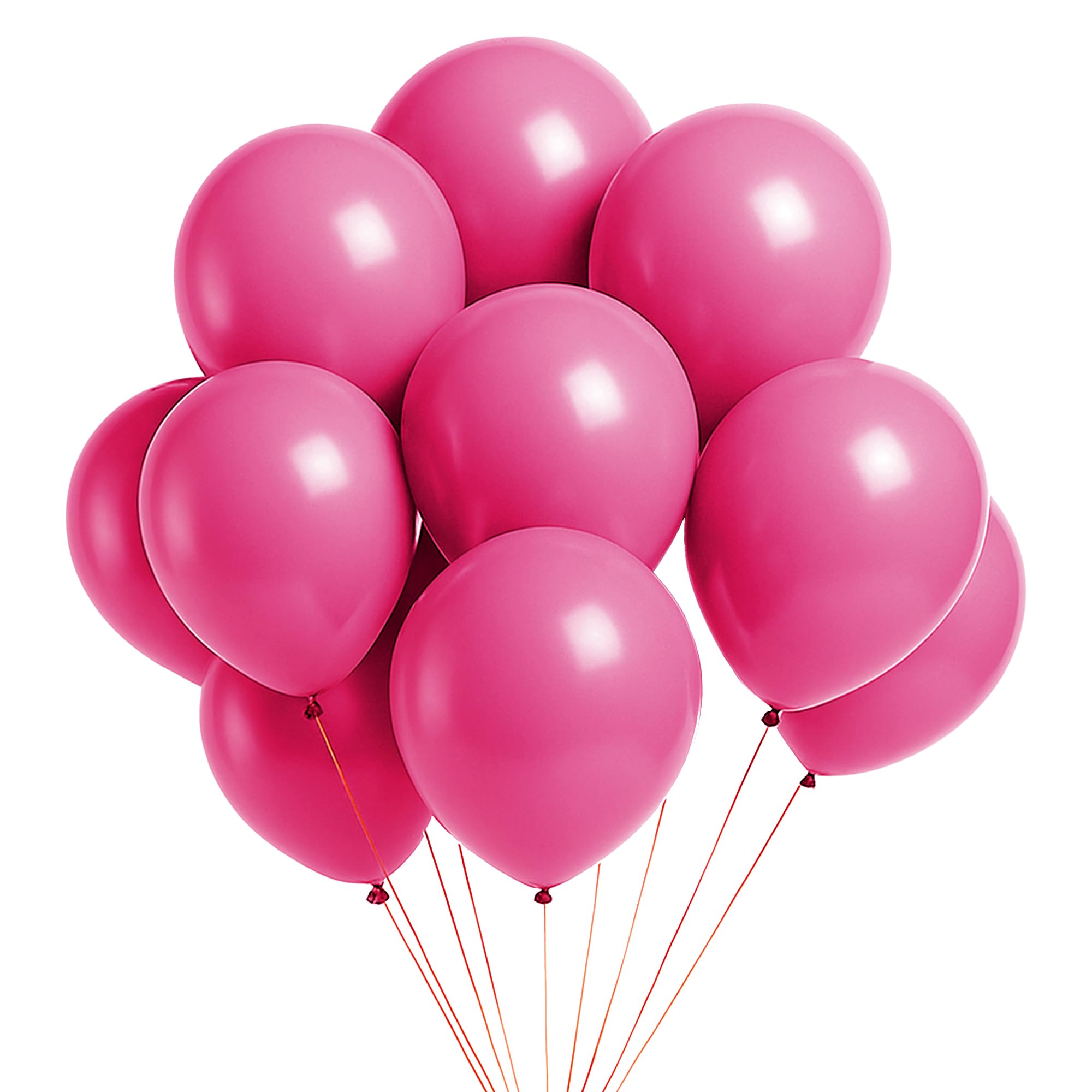 Trimming Shop 10 Inch Premium Latex Balloons, Thick Strong Rose Party Balloons for Birthday Decorations, Wedding, Baby Shower, Balloon Arch, Garland, Helium or Air Use, 500pcs โ image 1