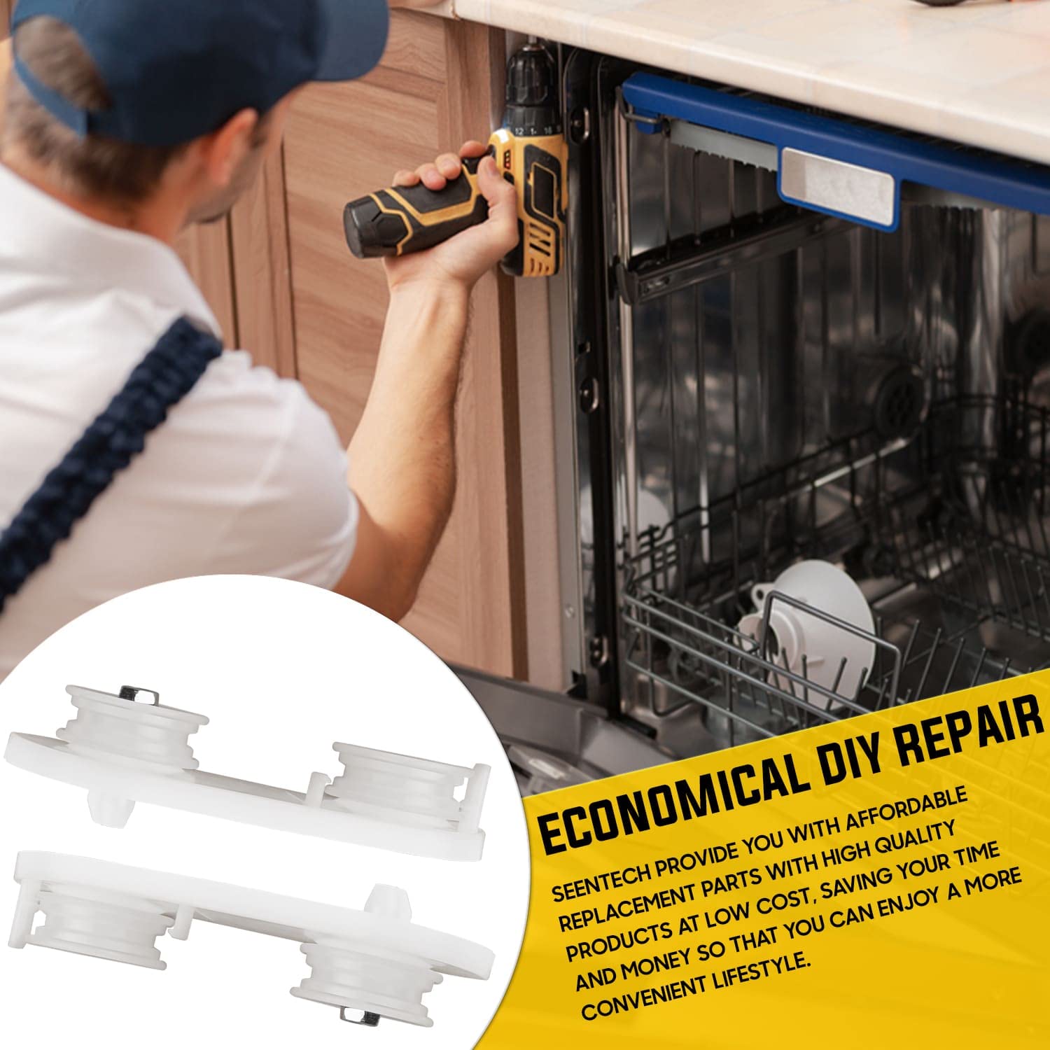 Amazon.com: Seentech 8194001 Dishwasher Door Balance Link Kit