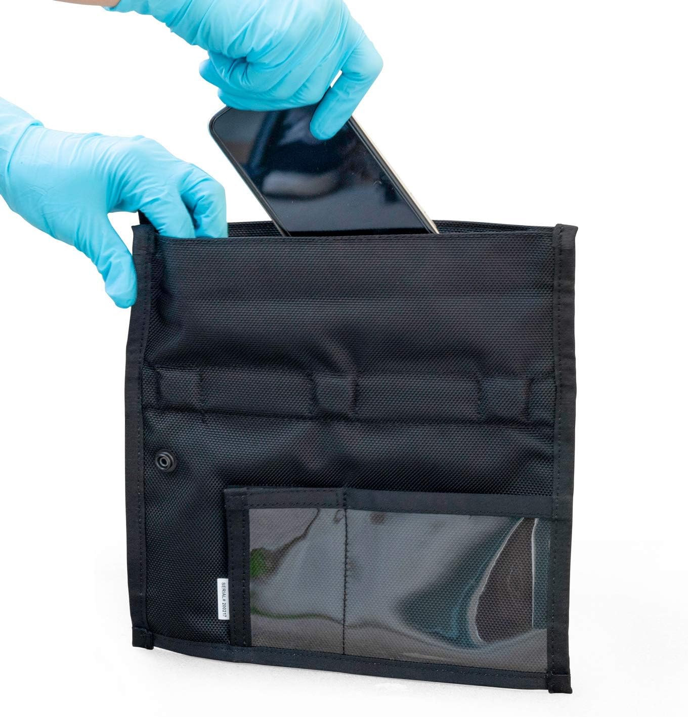 Mission Darkness NeoLok Non-window Faraday Bag for Phones (+ Secure Magnetic Closure) // Device Shielding for Law Enforcement & Military, Data Security, Anti-hacking & Anti-tracking Assurance