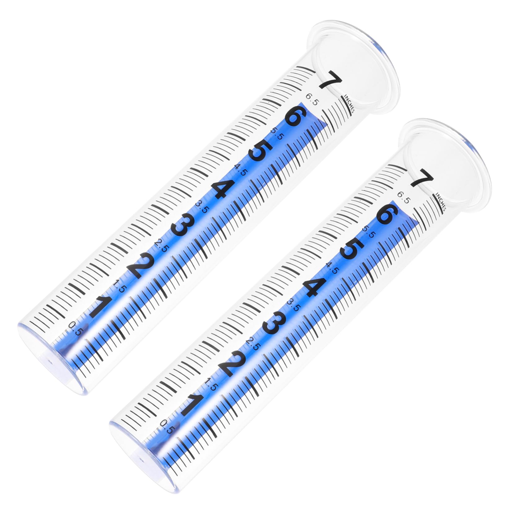 POPETPOP 3 Set Pluviometro Da Giardino Misura Erogatori Pluviometri Catena Della Pioggia Tubo Da Giardino Espandibile Timer Per L'acqua Plastica Riutilizzabile 2 Pezzi * 3