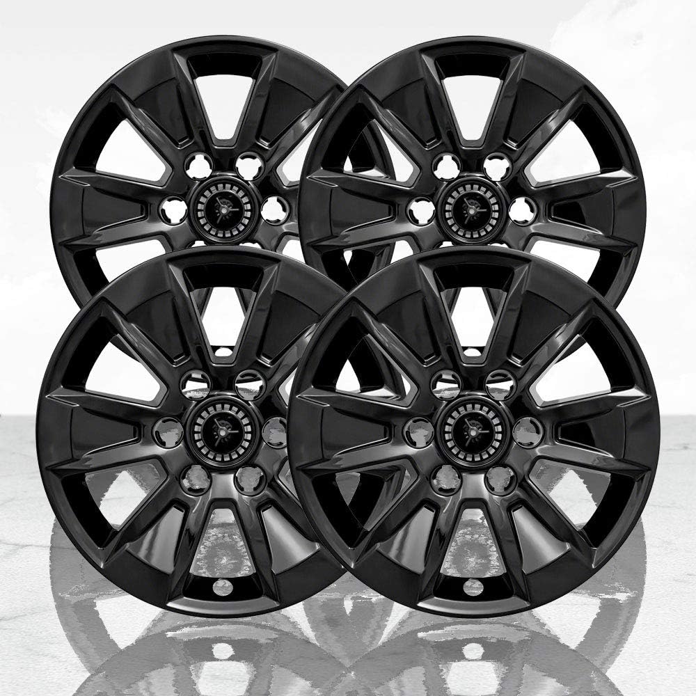Auto Reflections Set of 4 17" 8 Hole Wheel Skins for Chevy
