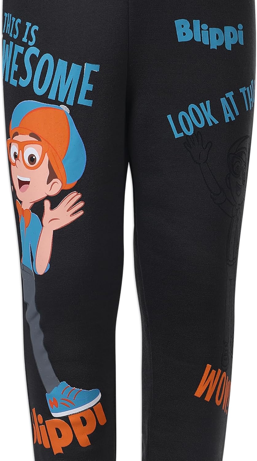Blippi Boys 2 Piece Sweatshirt and Pants Set for Toddlers - Image 6