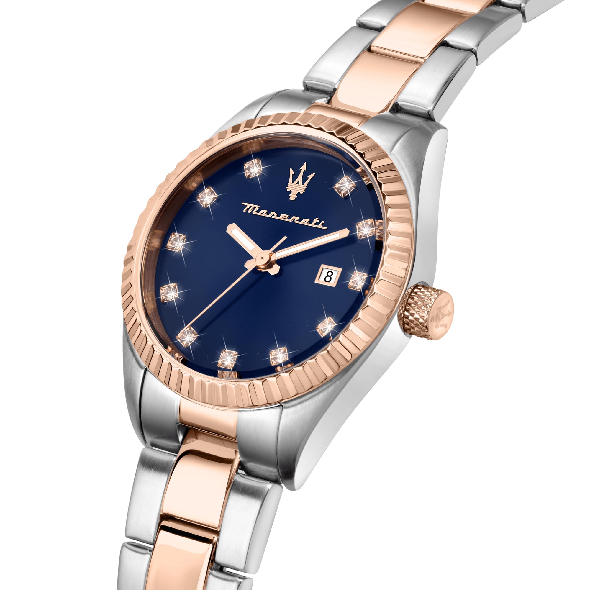 Maserati Orologio Donna, Collezione COMPETIZIONE, in Acciaio, PVD Oro rosa - R8853100507