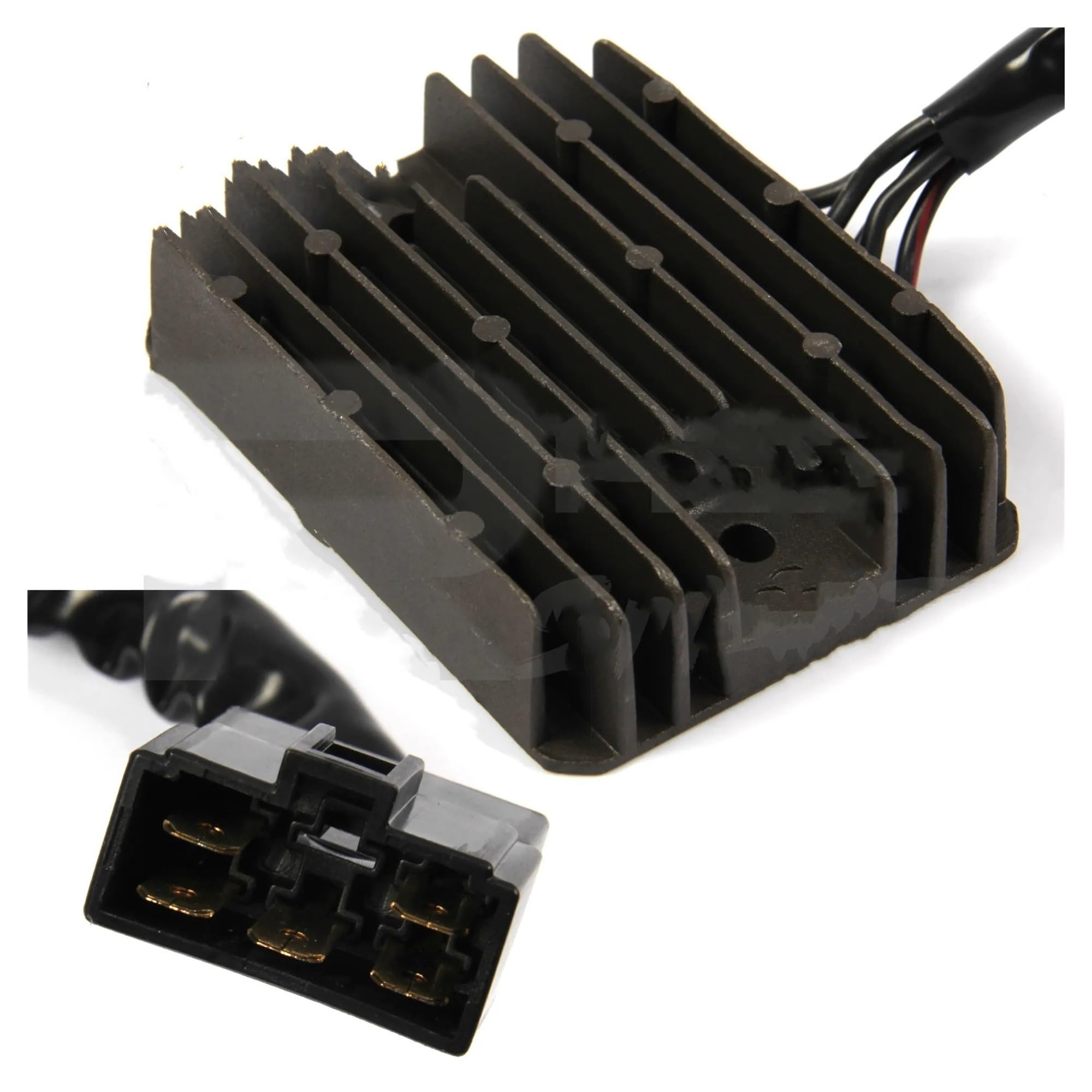 Rectificador estabilizador de voltaje para motocic Rectificador regulador de voltaje motocicleta 12V para Suzuki VL1500 Intrude