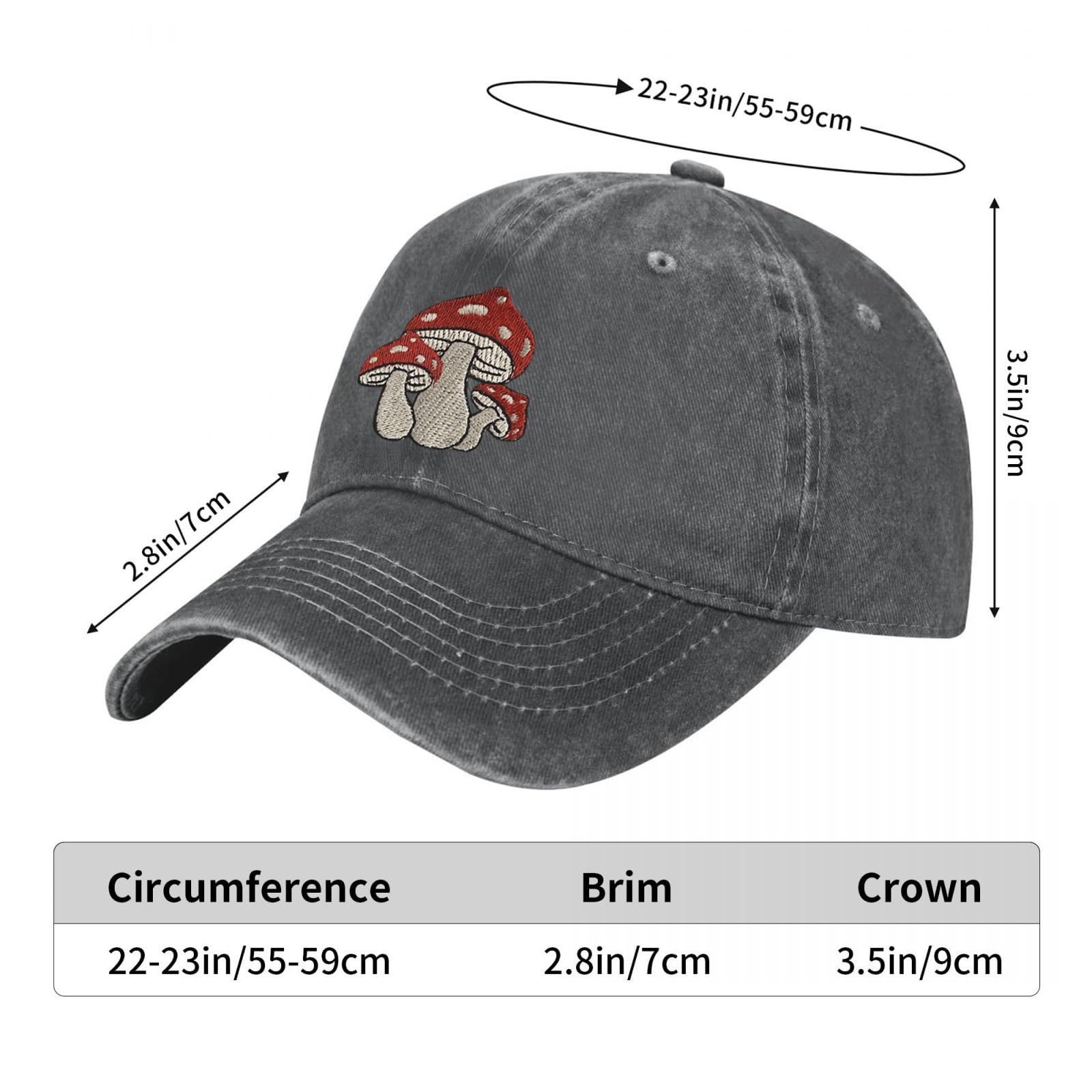 Gorra de béisbol para perro para hombres y mujeres, ajustable, bordada, lavada, gorras de béisbol