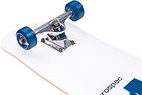 Vista 5 de Retrospec Alameda - Patineta completa Tablero de madera de arce canadiense con ejes de aleación de aluminio de 5.5 pulgadas para desplazamiento