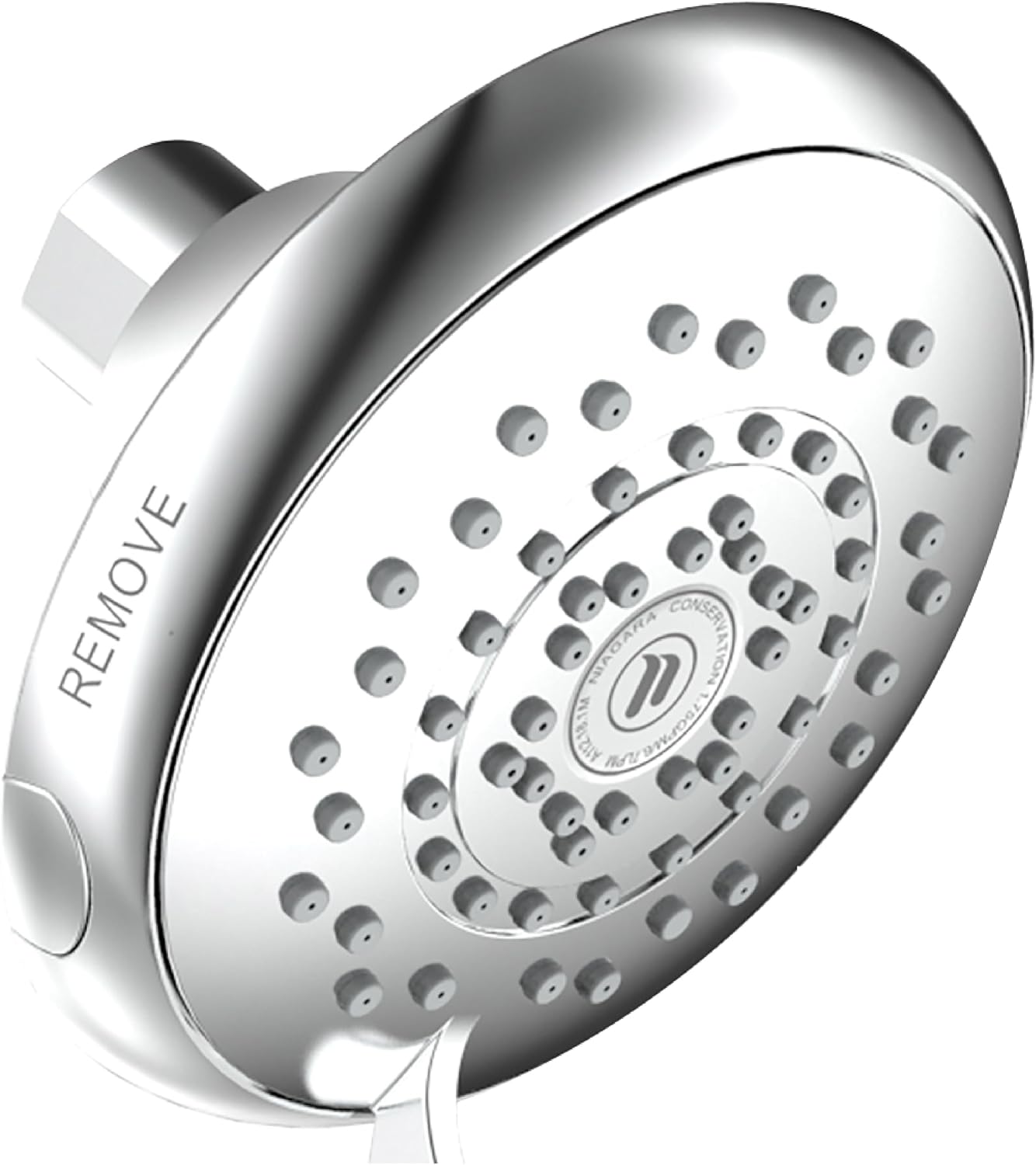 HealthGuard Showerhead - Niagara Conservation | Energy & Water Saving Showerhead (1.5 GPM) High-Efficiency Fixed Shower Head with Removalbe Face Plate in Chrome (N9415CH)