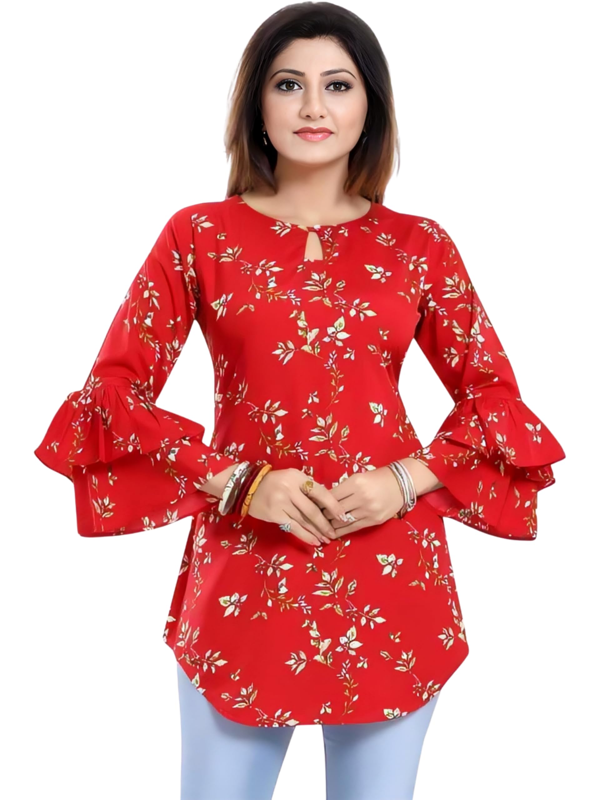 Women Stylish Tops & Tunics | Soft Comfortable Fabric | Casual, Office Western Top | Trendy Look, Easy Care | Ideal, Travel, Shopping & Outings-picture-52