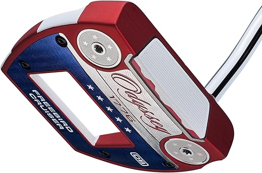 Odyssey USA 250 Ai Dual Square 2 Square Freebird ZT Putter, Right Hand, Men's, Blue