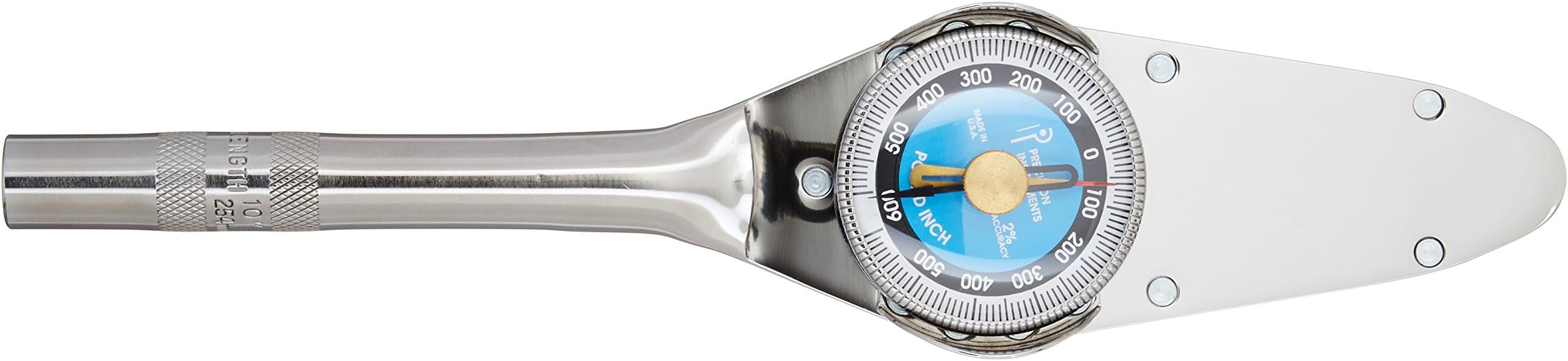 Precision Instruments PRED2F600HM Wrench (3/8" Drive Dial-Type Torque with Memory Pointer 600 lb. in.)