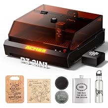 ACMER Laser Engraving Machine, P3 2IN1 Desktop Diode 10000mW&2000mW IR Output with Integrated Housing, Laser Cutting Built-in Camera Module and Air Assist 800mm/s for Wood/Acrylic/Metal Class 1