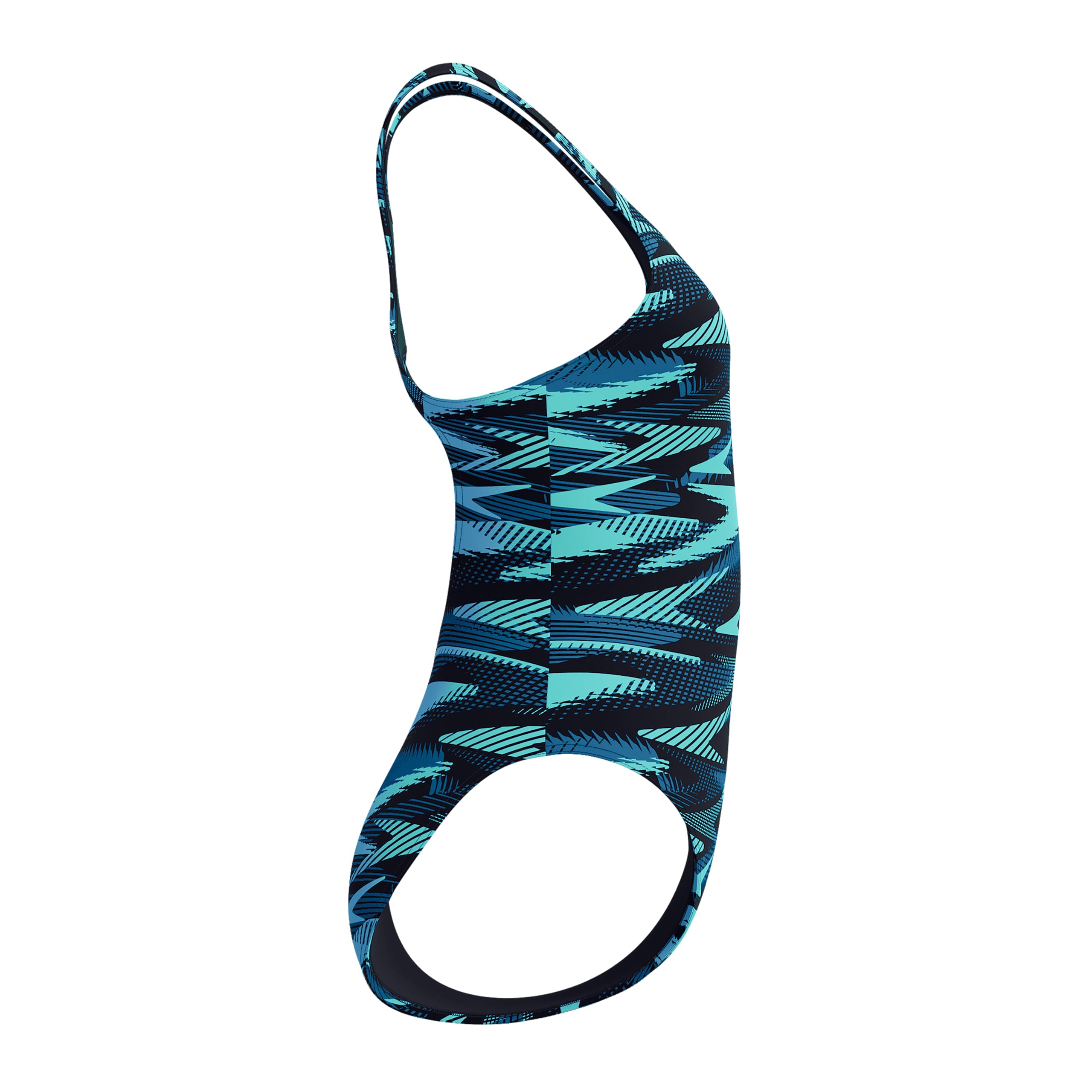 Speedo Mujer Hyperboom ALover Medalist Swimsuit |Quick Drying | Fitnes | Chlorine Resistant, Dark Teal, 32
