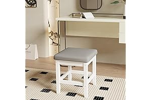 Stunning Vanity Bench for Bathroom Elegance: TYS002WH