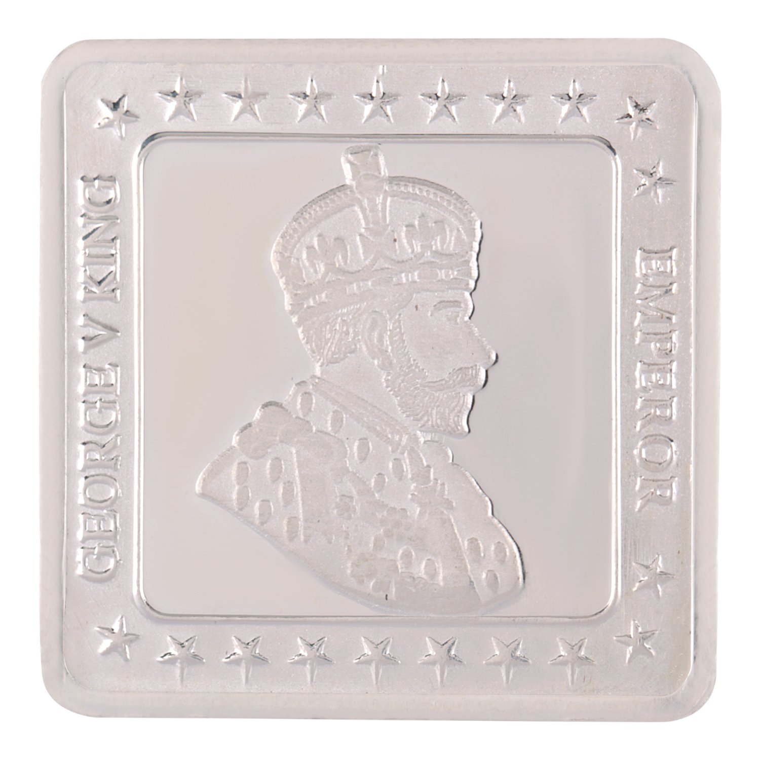 Ananth JewelsBIS Hallmarked 20 Grams Silver Bar KING SQUARE