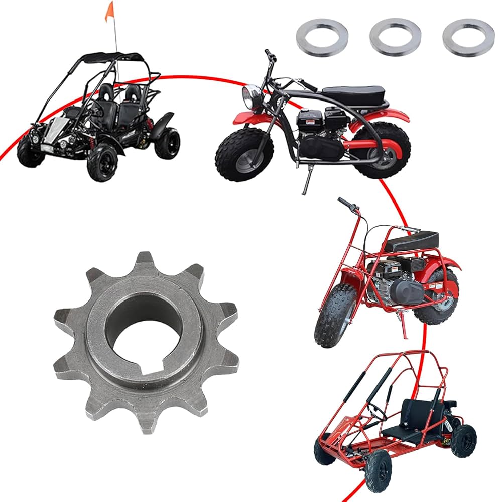 Amazon.com: JMCHstore 420 10T Sprocket & Spacer kit with 5/8