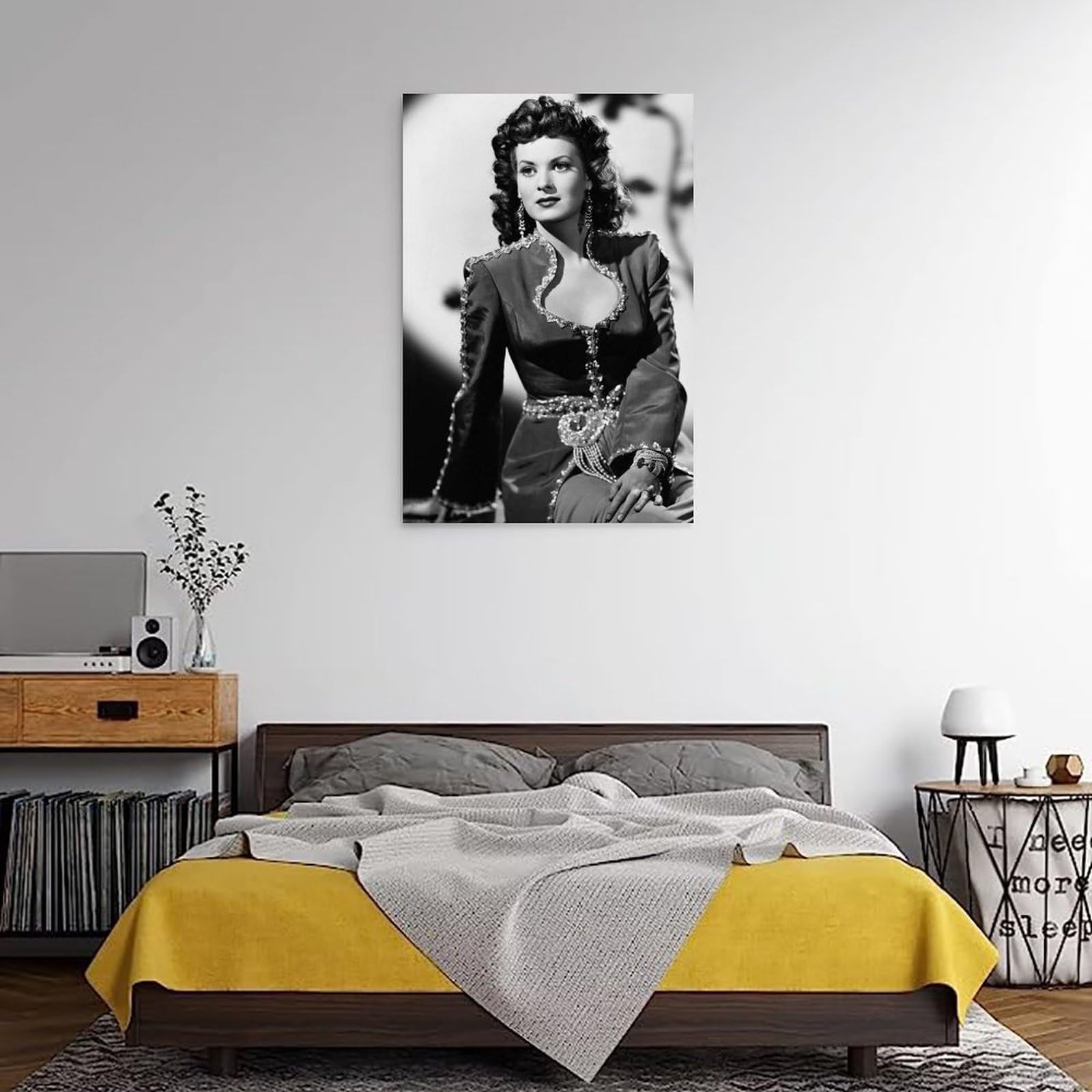 Mario Sunshine Retro Poster Auf Leinwand - 40x60cm Wanddekoration