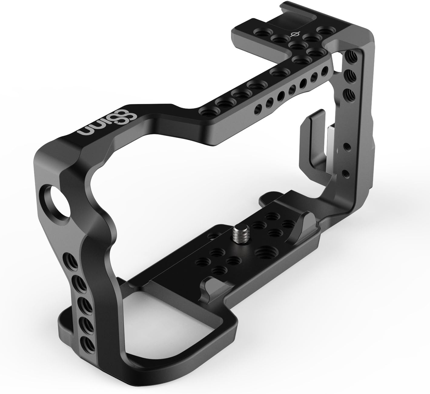 8Sinn Sony A6500 Cage Aluminium black fits also A6300 / A6000 Video DSLR
