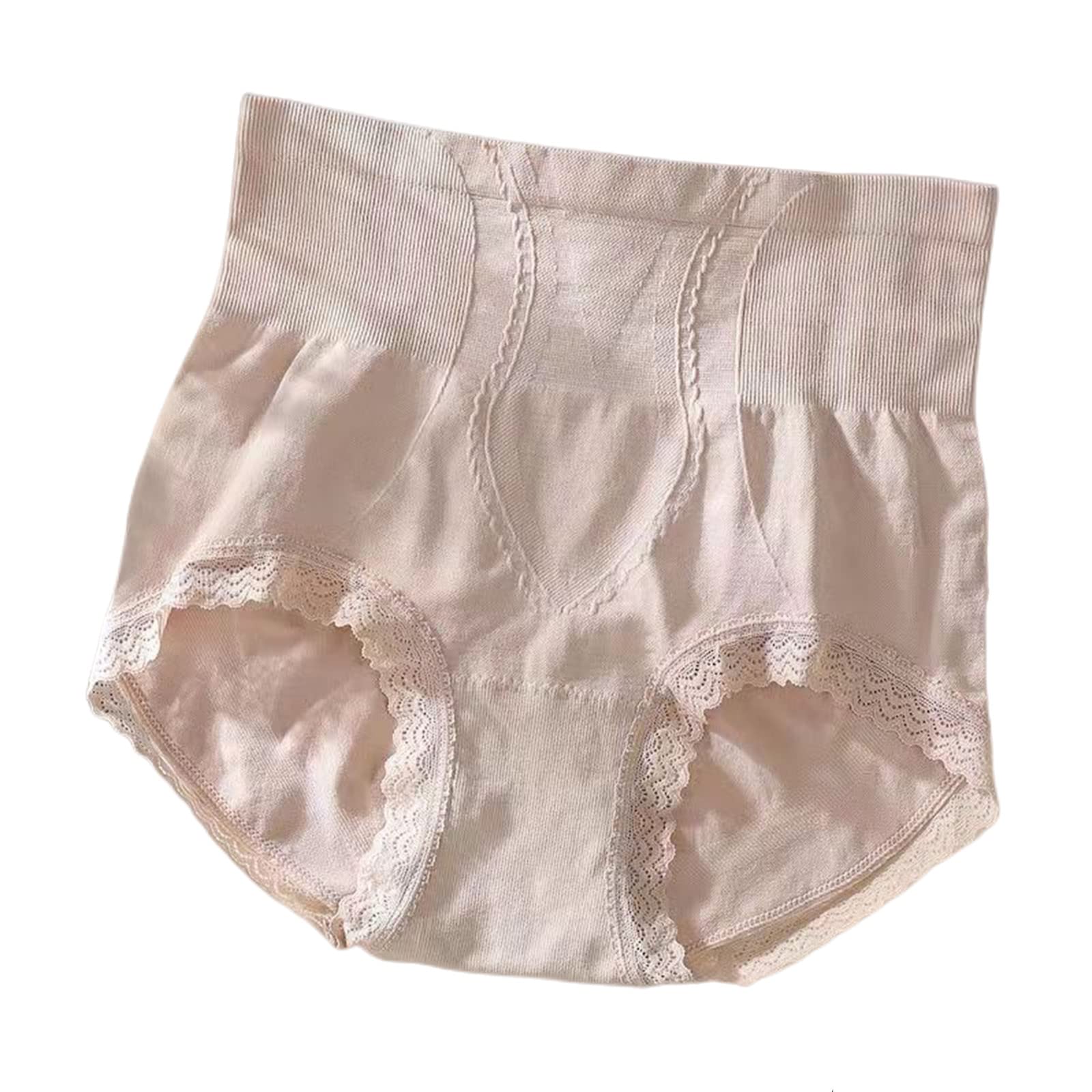 Guaina Modellante Donna Donne Donna Body High Body Shaping Sling Sitter Sitthewear 3 Pacchi-Apricot,One Size(40-70Kg)