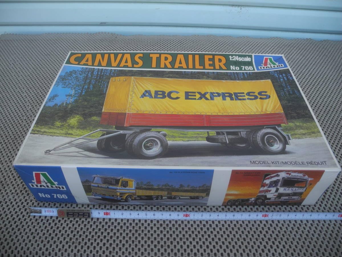 イタレリCANVAS SEMI-TRAILER 1/24 当時物です Amazon | CANVAS