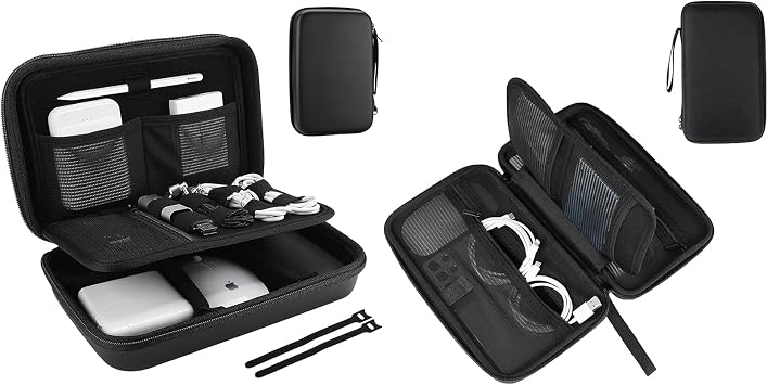 ProCase Electronic Organizer Bundle with Tech Organizer Case Bag