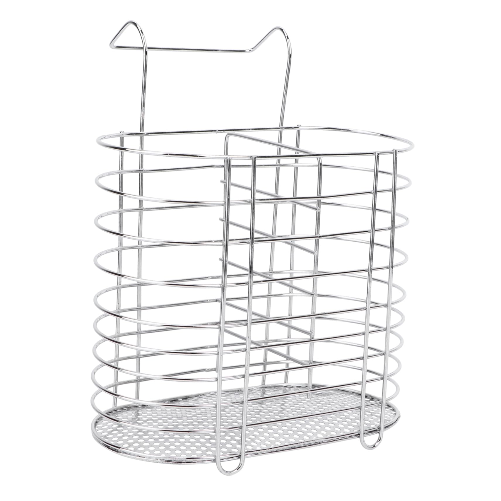 Alipis 1Pc Utensil Organizer Drying Rack for Chopsticks Spoons Forks Wall Mountable Tableware Storage Lightweight Space Saving Design