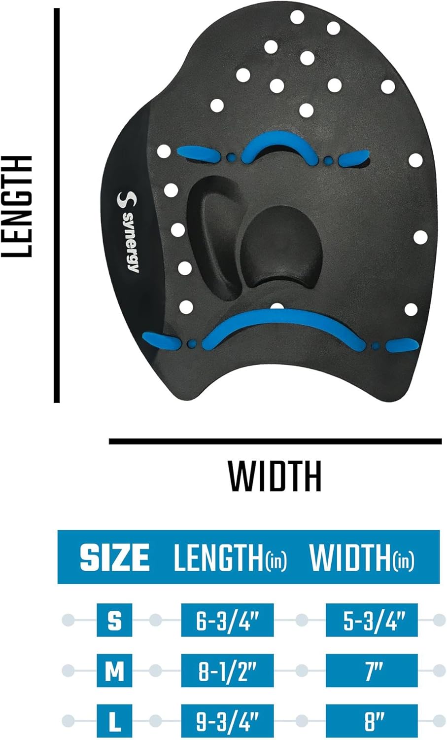 Synergy Hand Paddles for Swim Training : Sports & Outdoors