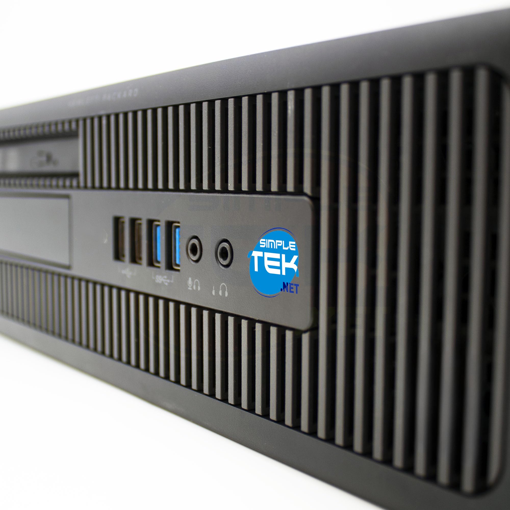 Komputer stacjonarny komputer stacjonarny HP EliteDesk 800 G1 SFF i5 4430 do 3.2 GHz RS232 Windows10 Pro Biznes Office (Odnowiony) (bez anteny WiFi USB, 8GB RAM SSD 240 GB)