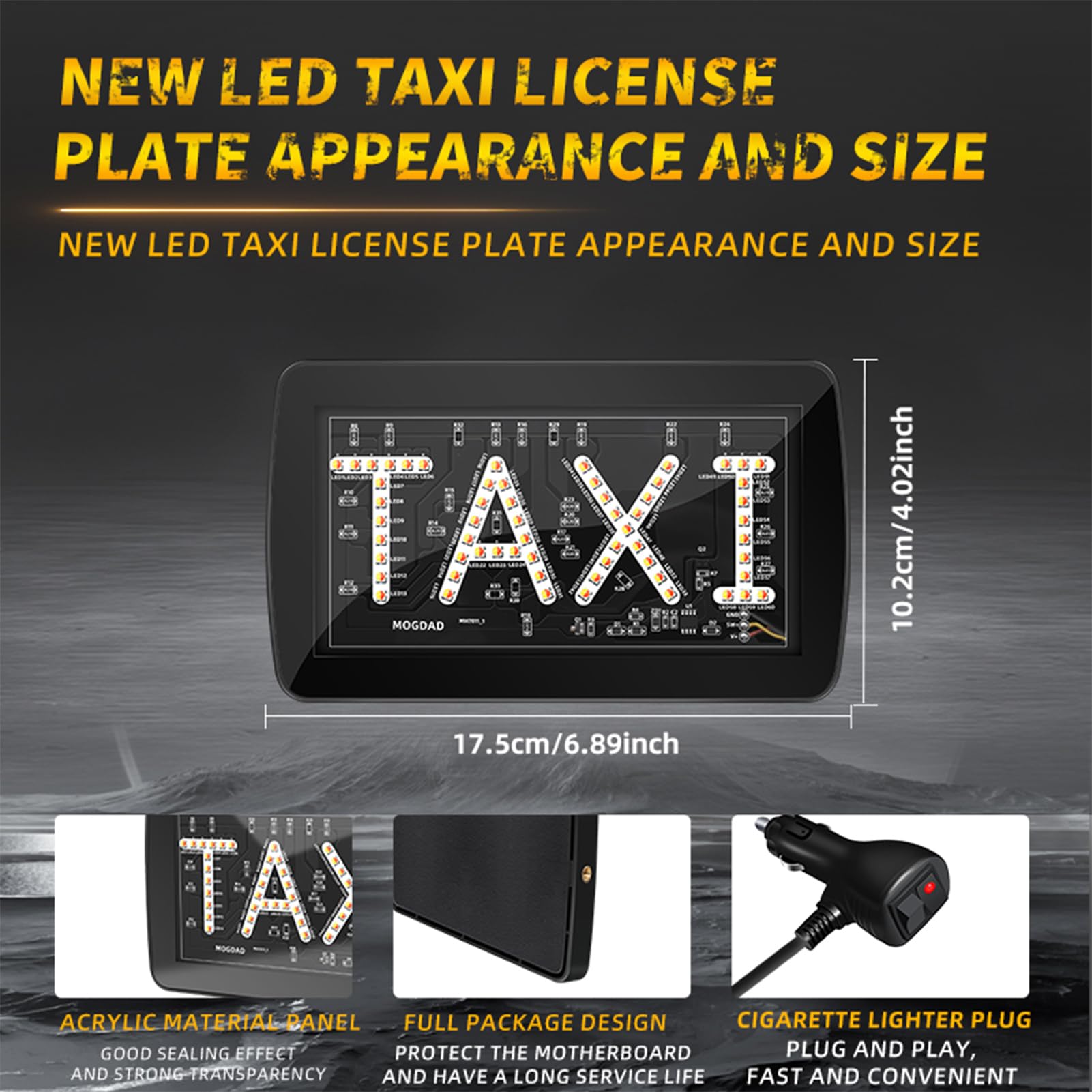 Plafonnier Taxi LED