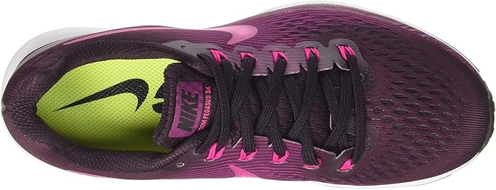 Nike Air Zoom Pegasus 34 Zapatillas de running para mujer, Rosa : Ropa,  Zapatos y Joyería - Amazon.com