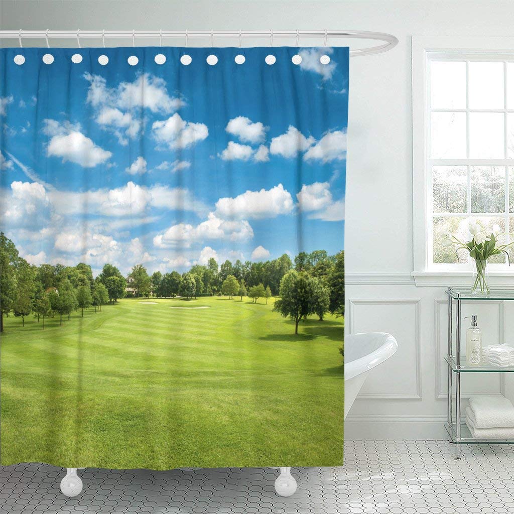 Golf Shower Curtains Curtains & Drapes