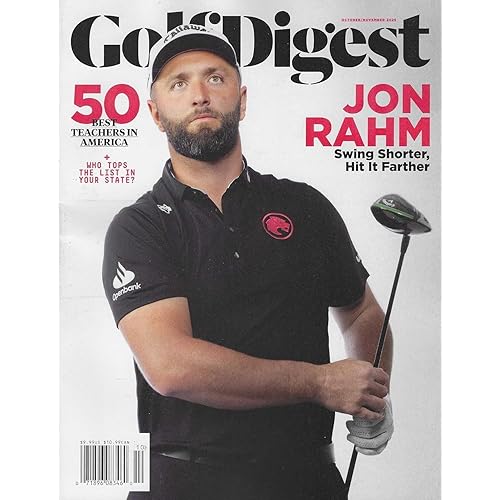 Golf Digest Magazine (October November 2025 Issue) Jon Rahm