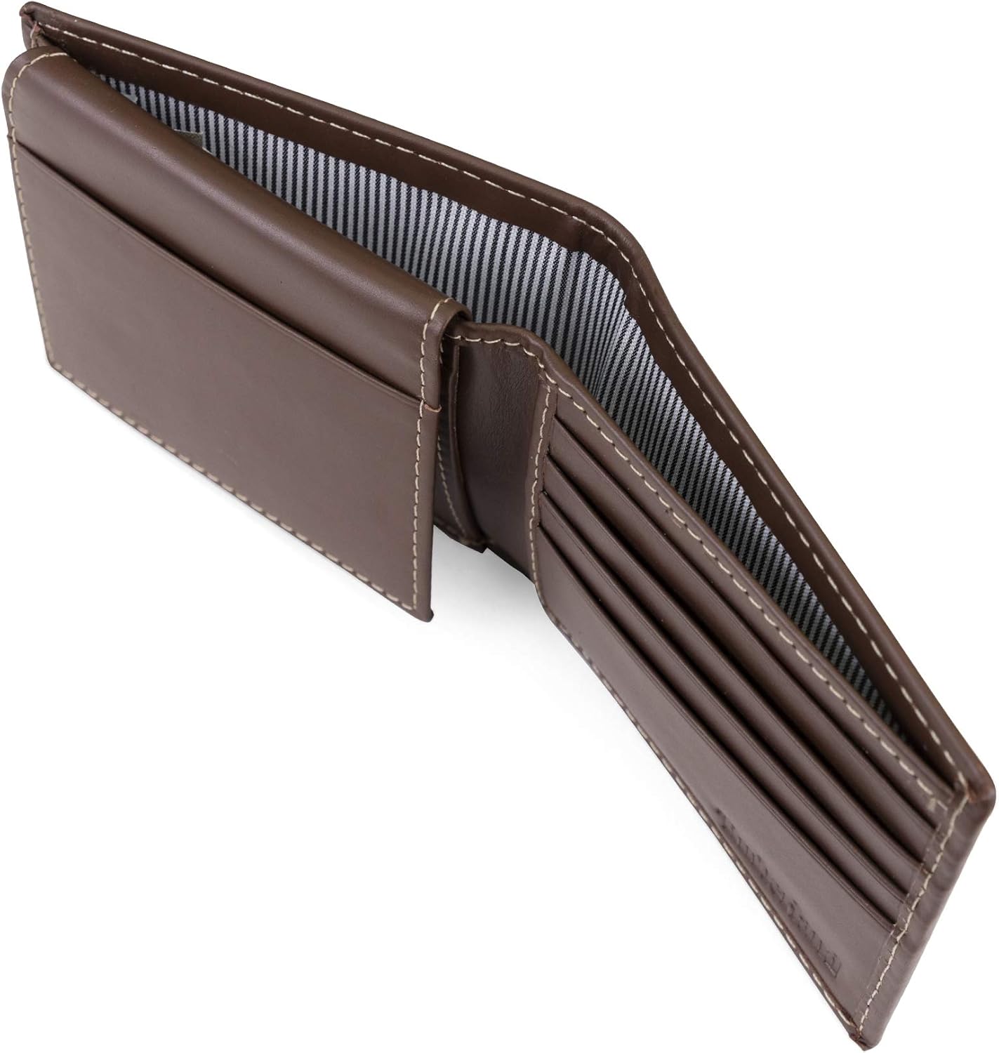 Timberland Men's Leather Wallet With Attached Flip Pocket - Image 6