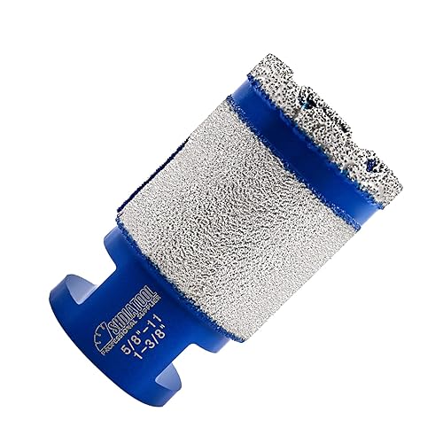 SHDIATOOL Brocas de diamante de 1-38 pulgadas, broca de fresado para biselar biselado, azulejos de porcelana, mármol, cerámica, granito de 1.378 in