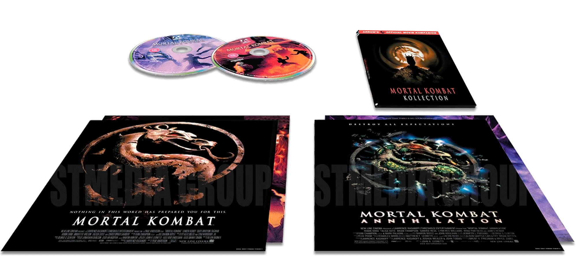 Mortal Kombat Kollection (Limited Edition) [Reversible cover] [1995-1997] [4K Ultra HD] [Region Free]
