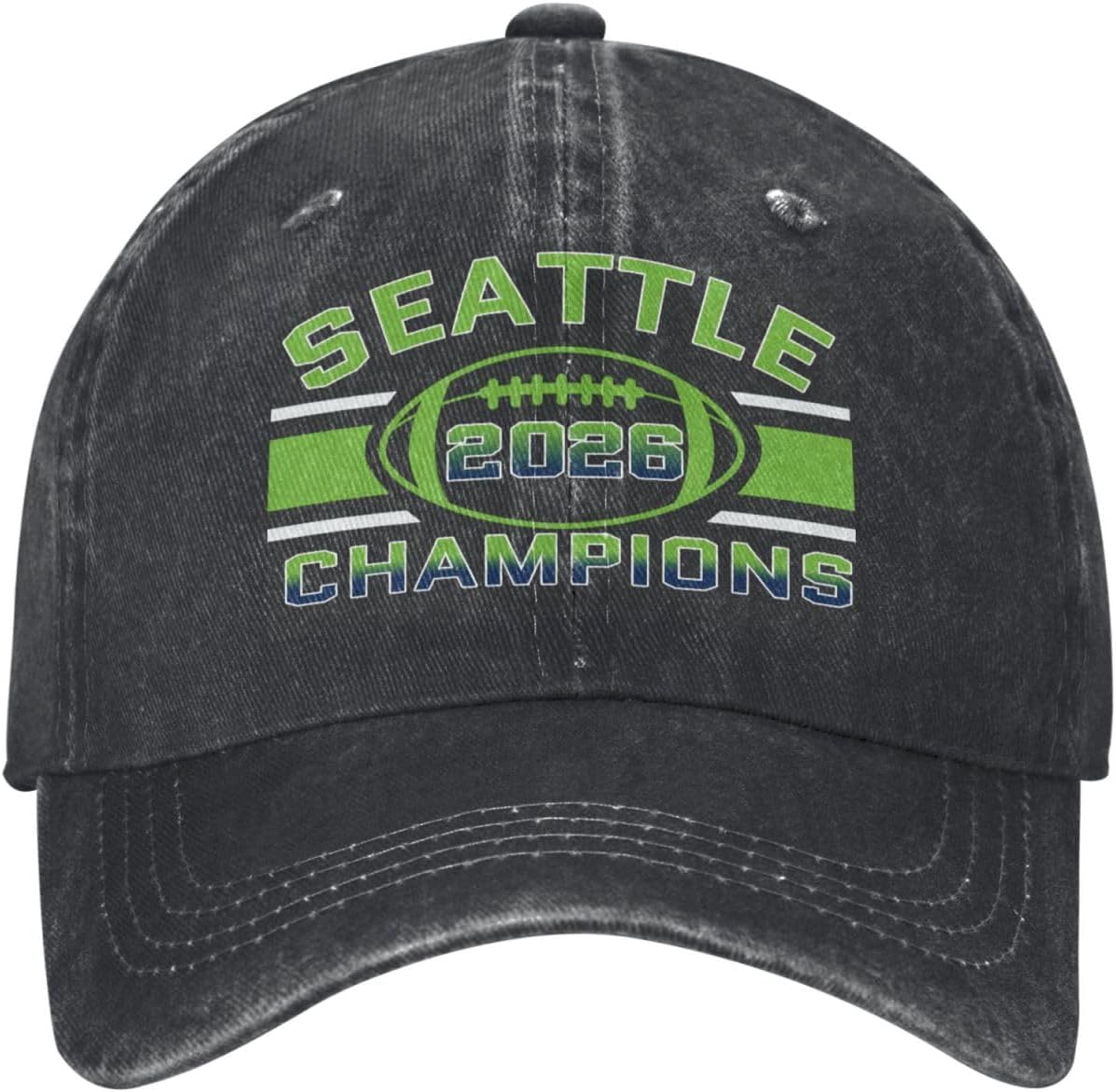 2026 Football Champs Hat for Adult,World Champions Caps for Fans Gift Adjustable One Size Fits All - Image 2