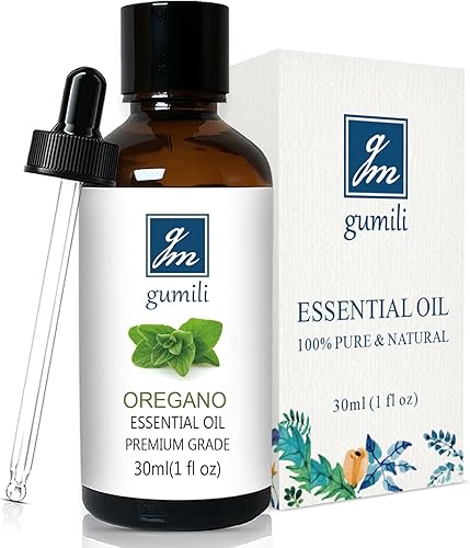 Aceite esencial de orégano de 1 onza Aceite de orégano 100% puro y natural para piel, difusor, masaje y aromaterapia, 1 onza líquida