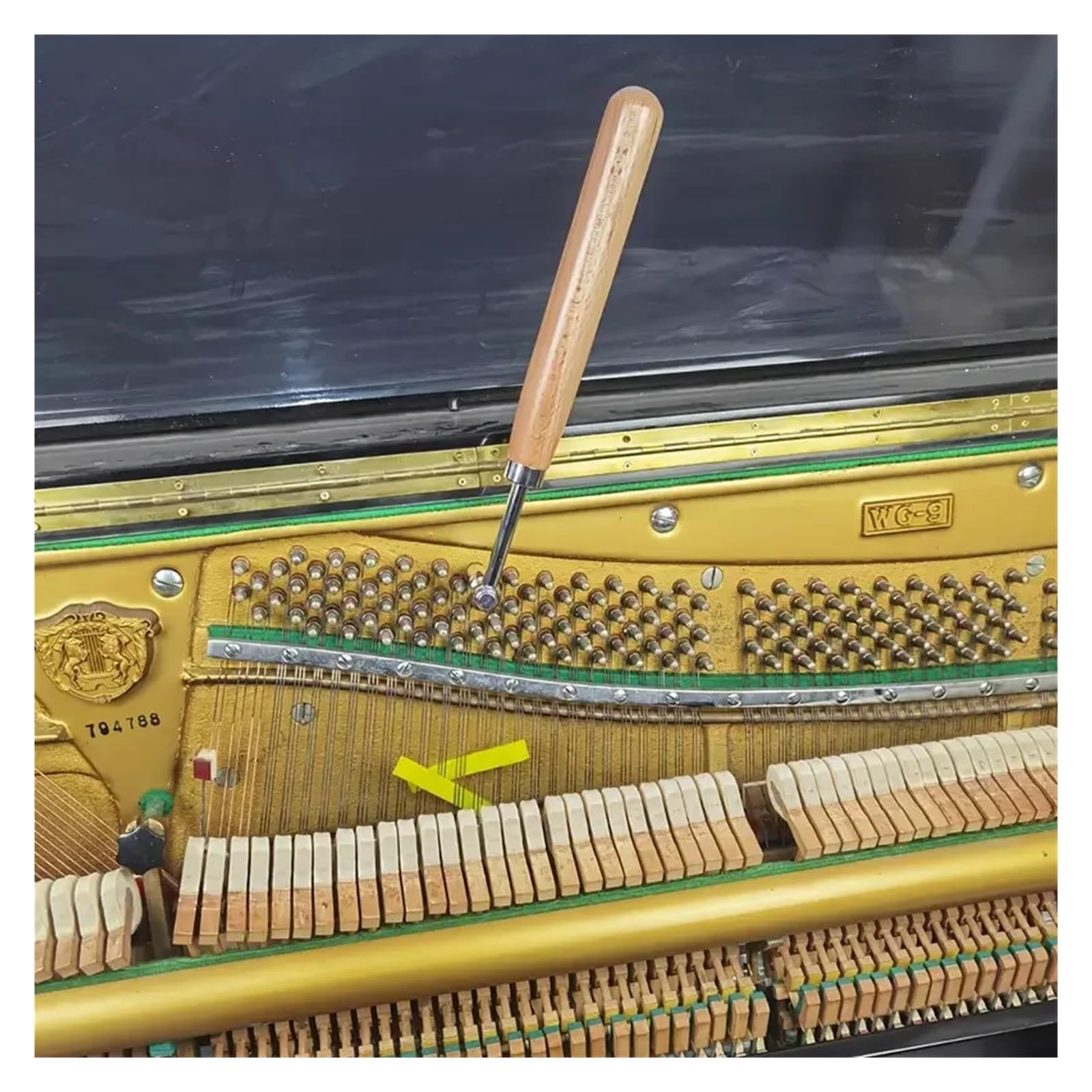 Klavierstimmset Klavierstimmer Stimmgerät Mit Stimmhammer
