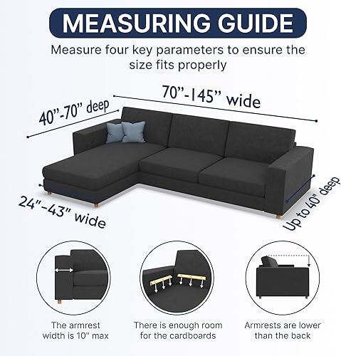 Miniatura 5 de PAULATO BY GA.I.CO. Funda para muebles, sillón, sofá, desmontable elástica de doble vía - Hecha en Italia - Colección Mille Righe
