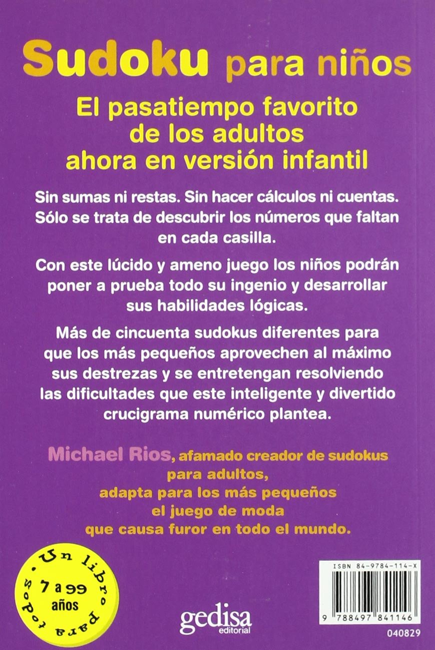 Sudoku para niños