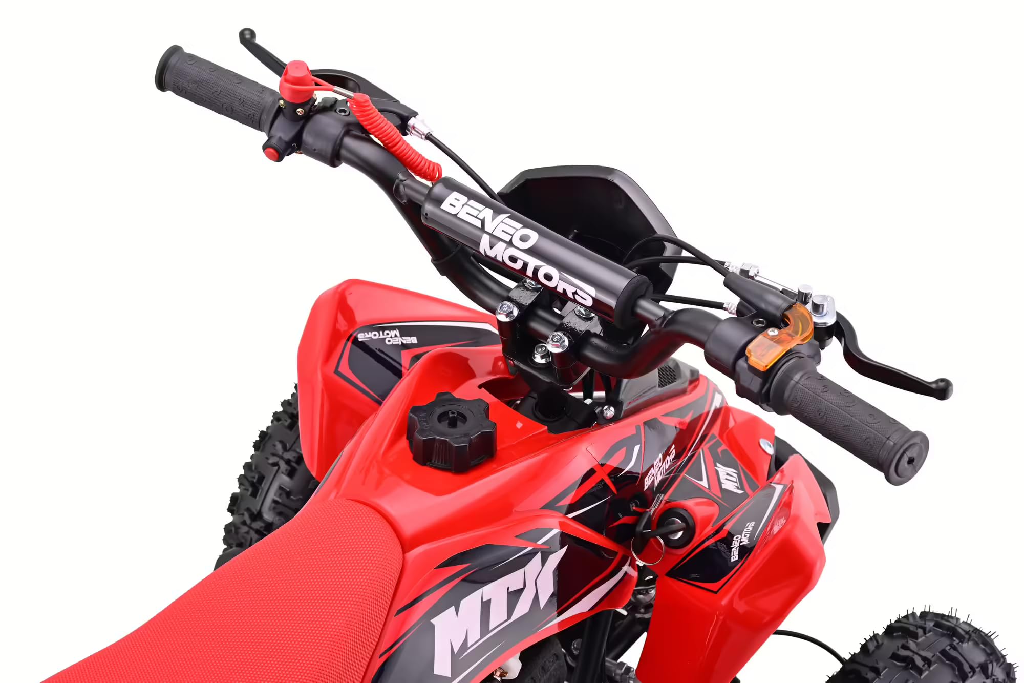 Quad benzynowy dla dzieci MTX 50cc | czerwony